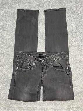 G-Star Women's Charcoal Black Slim Skinny Jeans